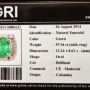 Natural Emerald / Zamrud +- 4.30 Cts