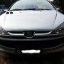 JUAL PEUGEOT 206 THN 2004 M/T SILVER 