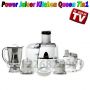 BLENDER+ MIXER+ JUICER+ GRINDER( 7in1) POWER JUICER KITCHEN QUEEN 7 IN 1 ASLI