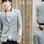 Gray Korean Blazer Style SK-30
