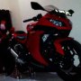 JUAL KAWASAKI NINJA 250FI 2013 Merah Mulus