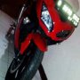 JUAL KAWASAKI NINJA 250FI 2013 Merah Mulus