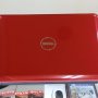 Jual Dell Mini 10 Merah fisik hampir kaya baru murah meriah 