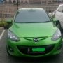 Jual Mazda 2 AT Sports 2012 Hijau siap pakai