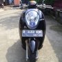 Jual Honda Scoopy 2011 Hitam Putih Mulus 