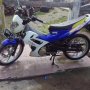 Jual Suzuki Satria FU 150 2007 Biru putih Siap pakai 