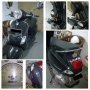 Jual Piaggio LX 125 hitam 2012 low km