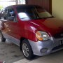 Jual hyundai atoz gls 2005 manual merah orisinil 