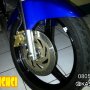 Jual Kawasaki Ninja SS biru 2012 bulan 3 pajak pajang kilometer 300an