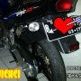 Jual Kawasaki Ninja SS biru 2012 bulan 3 pajak pajang kilometer 300an