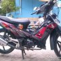 Jual supra x 125 cw 2010 hitam tangan pertama