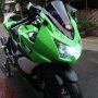 Kawasaki  ninja 250 CBU 2008 lime green