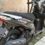 Dijual Cepat Honda Vario Techno 2011 Hitam silver Orisinil 