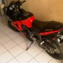 Jual Kawasaki Ninja RR 150 hitam 2012 Orisinil