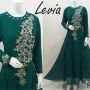 LEVIA TRIS Dress GREEN MIX