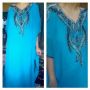 kaftan royal blue soft 03