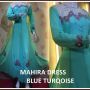 MAHIRA dress BLUE TURQOISE