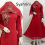 Syahrini Dress With Shawl 
