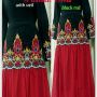 Fatimah dress black red