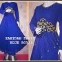 ZAHIDAH DRESS BLUE ROYAL