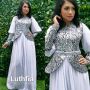 LUTHFIA DRESS Mix White