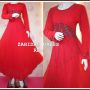 ZAHIDAH DRESS RED