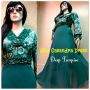 NEW CASSANDRA DRESS DEEP TURQOISE