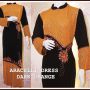 ARACELLI DRESS DARK ORANGE