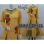 khaifa dress, yellow