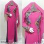 dress with shawl ff200 pink