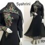 Syahrini Dress With Shawl 