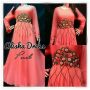 Alisha dress peach