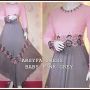 ARSYFA dress baby pink grey