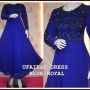 Ufairah dress royal blue