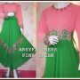 ARSYFA dress Pink Green