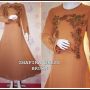 Zhafira dress,Brown