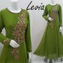 LEVIA TRIS Dress GREEN