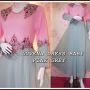 Luvena dress,Baby Pink Grey