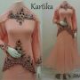 Kartika dress peach