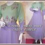 LUVENA DRESS Baby Green Purple