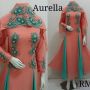 Aurella dress Orange