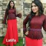 Latifa dress Baby Red