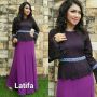 Latifa dress Baby Purple