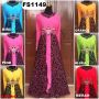 Gamis Pesta Hycon Rose Beludru 1149B