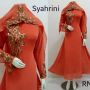 Syahrini Dress With Shawl 