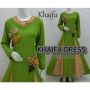 khaifa dress, Green