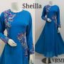 Sheilla dress Blue Mix