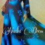 NADIA Dress Black Blue 