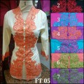 atasan kebaya bordir kode FT-05