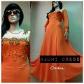 Naumi Dress Orange